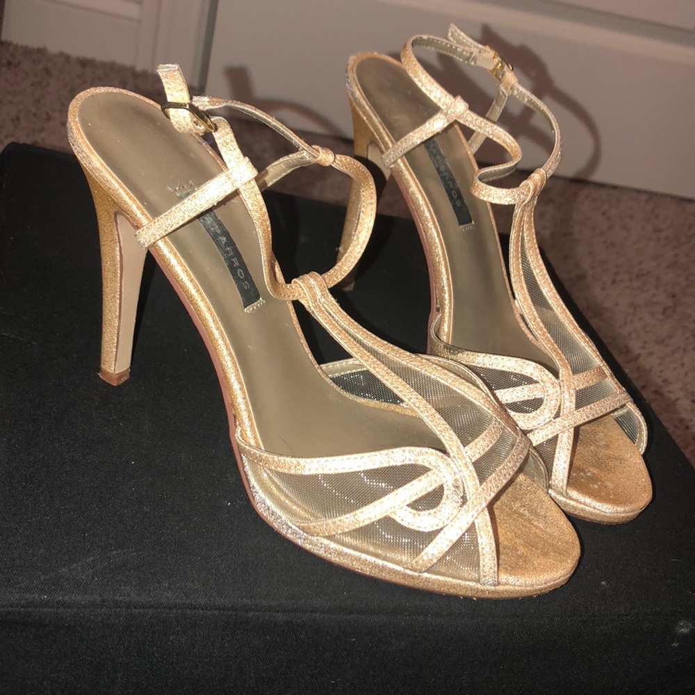 Gold heels